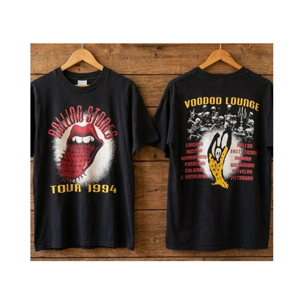 Vintage Shirt Rolling Stones 1994 Tour Voodoo Lounge Shirt